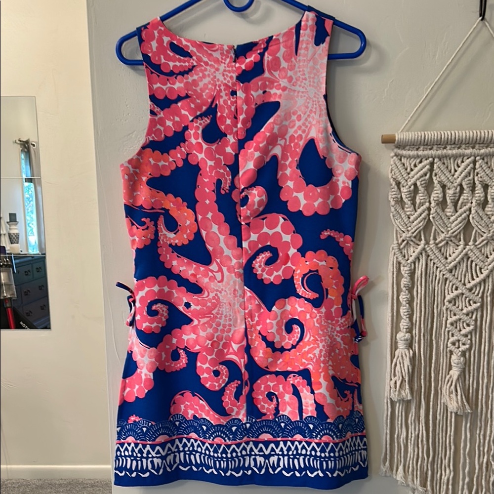 Lilly Pulitzer Donna Romper size 6 Ikat blue - Picture 3 of 3